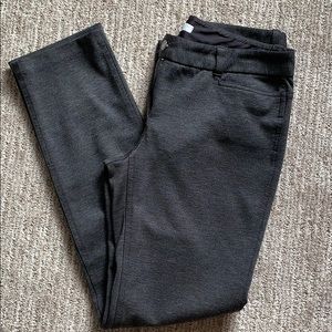 NY&Co. Gray Ponte Knit Pants